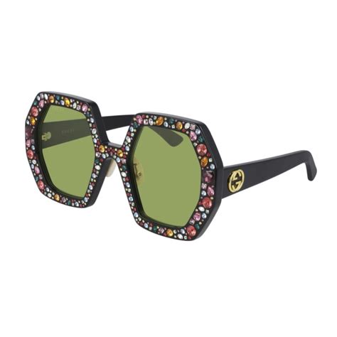 occhiali gucci lente gialla|OCCHIALE DA SOLE GUCCI GG0772S .